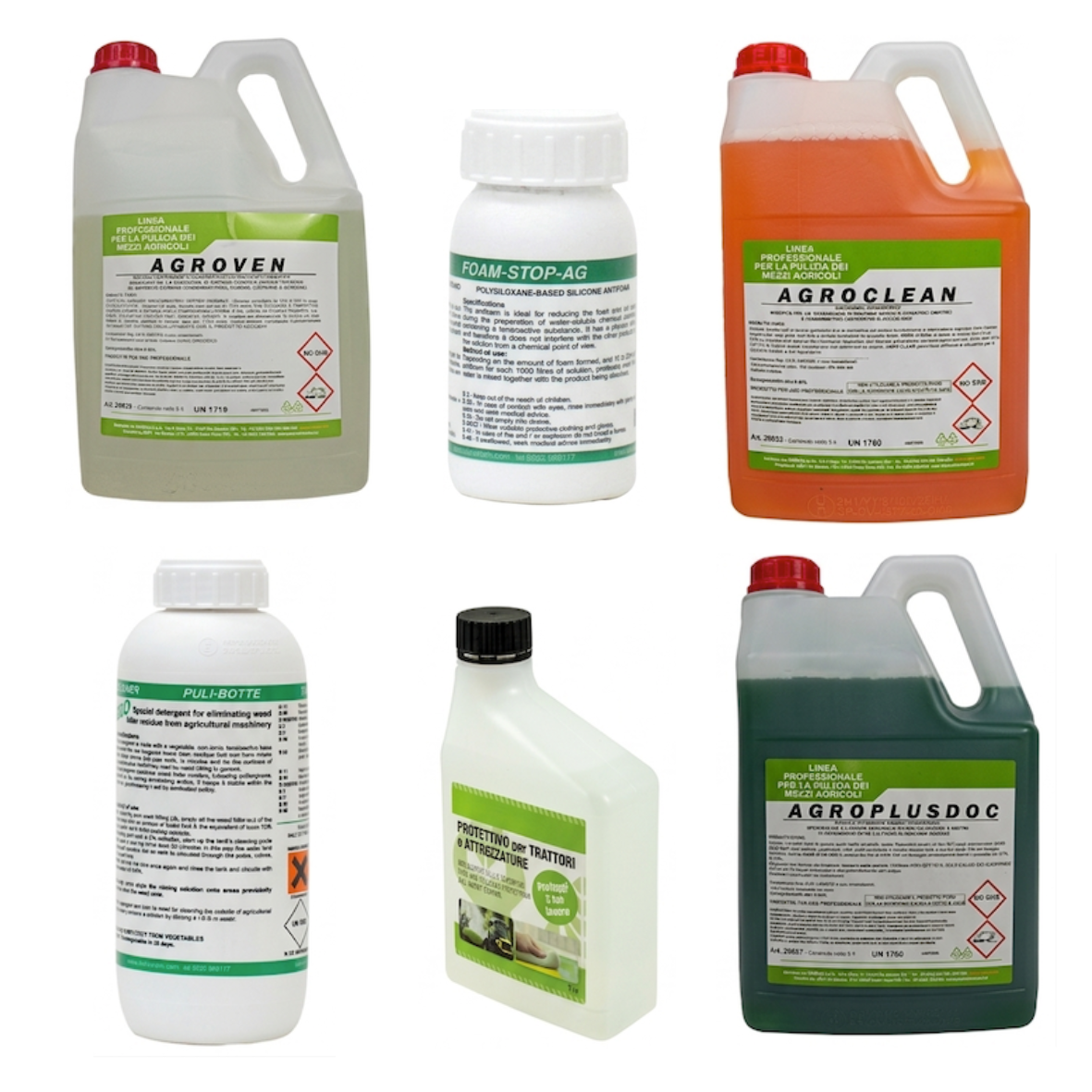 Detergenti - protettivi - antischiume