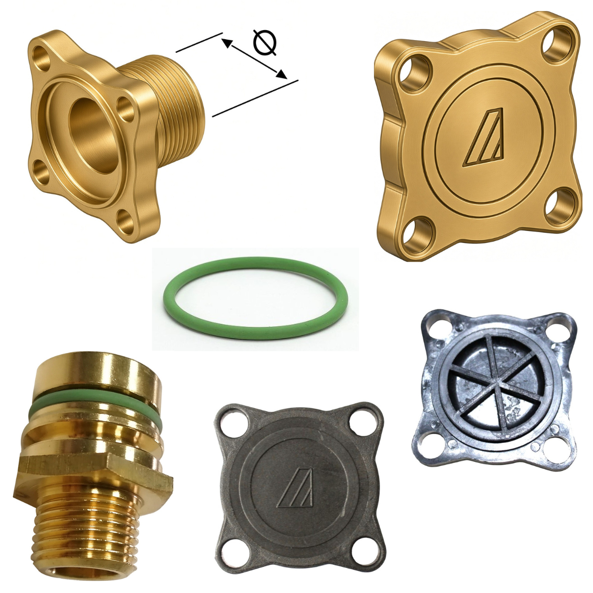 Componenti per valvole flangiate ARAG 463 / 863