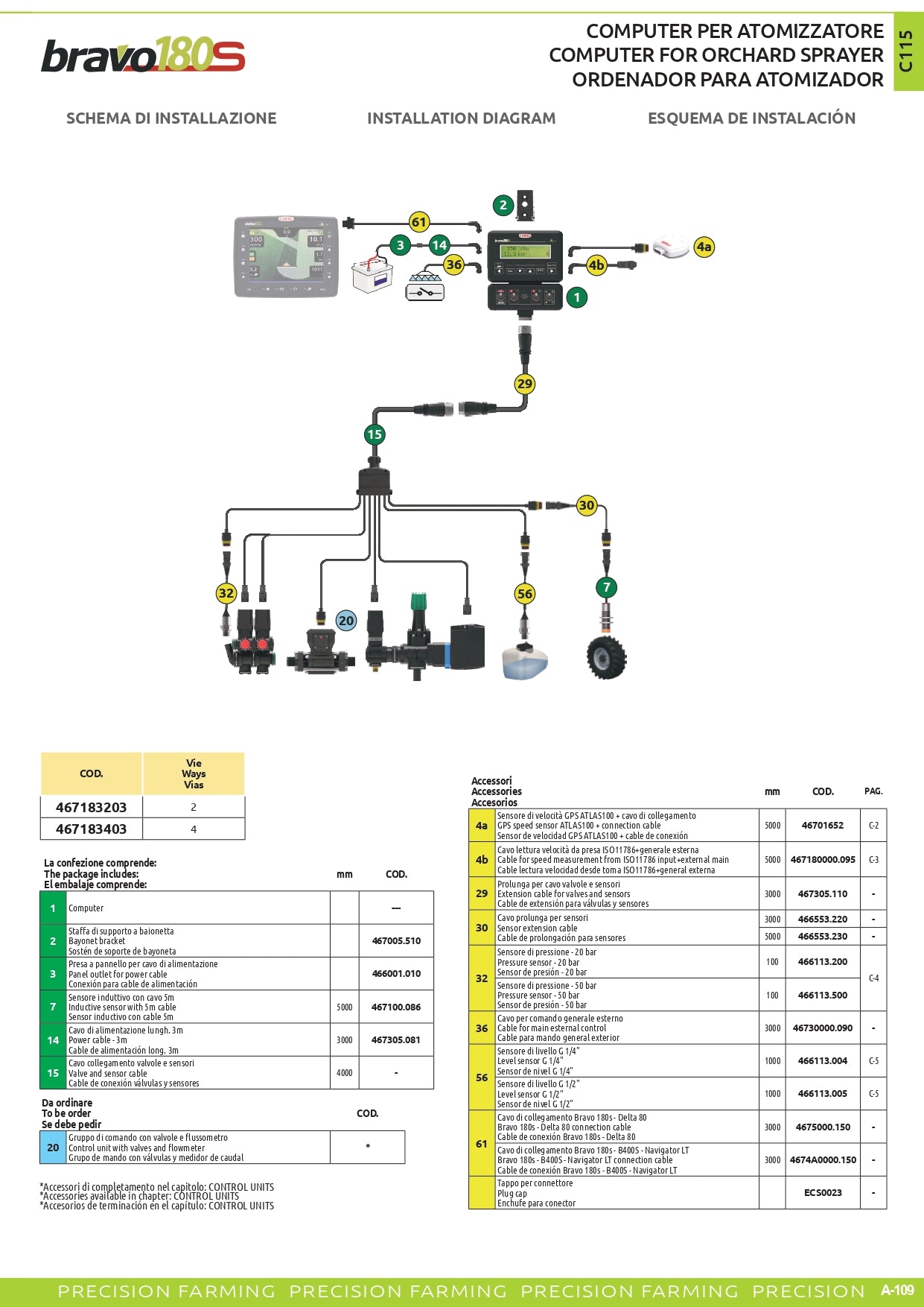 COMPUTER ARAG BRAVO 180S PER ATOMIZZATORE