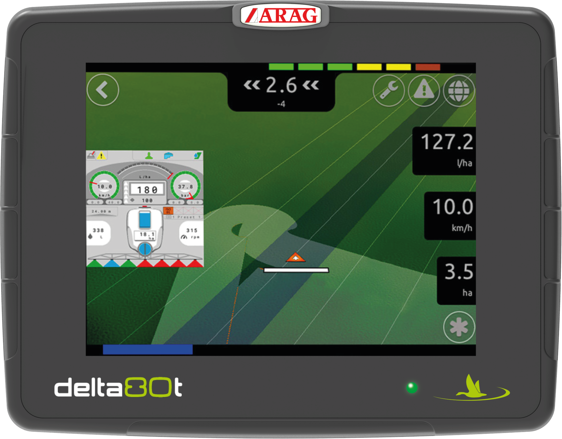MONITOR DELTA CON NAVIGATORE
