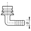 RACCORDO PORTAGOMMA BYPASS PER VALVOLE ARAG FLANGIATE 463/863