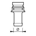RACCORDO PORTAGOMMA BYPASS PER VALVOLE ARAG FLANGIATE 463/863