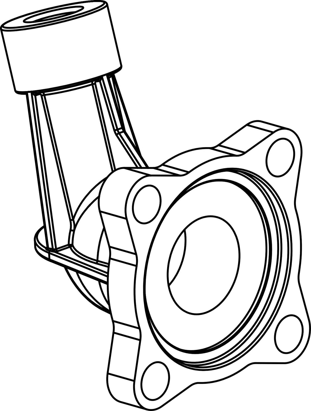 TAPPO FLANGIA PORTAMANOMETRO PER VALVOLE ARAG FLANGIATE 463/863