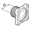 FLANGE FILETTATE PER VALVOLE ARAG FLANGIATE 463/863