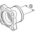 FLANGE FILETTATE PER VALVOLE ARAG FLANGIATE 463/863
